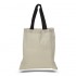 Wholesale Tote Bags With Color Handles 100% Cotton