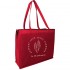 Zippered Large Custom Shopping Tote Bags - Your Logo Tote Bags